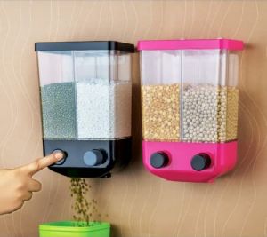 Push Button Storage Container