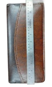 PU Leather Cheque Book Holder