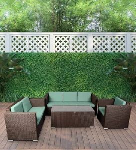 Patio Wicker Sofa Set