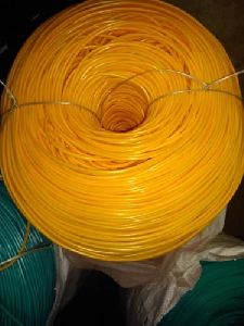 Yellow Plastic Weaving Wire