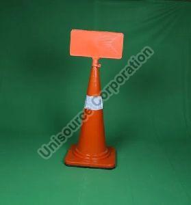 UTS PVC Safety Cone with Message Plate