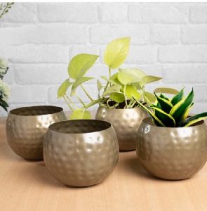 Brass Flower Planters