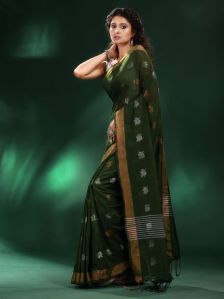 COPPER KHADI SAREE