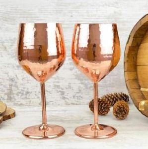 Copper Wine Glasses