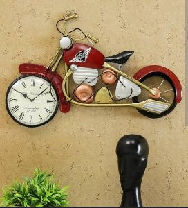 10inch Metal Us Bike Clock Wall Frame