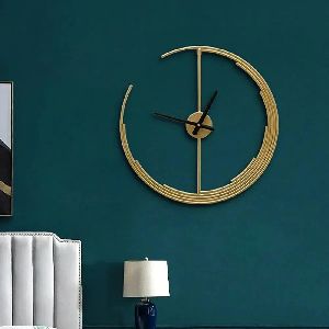 Metal Round Wall Decor Clock
