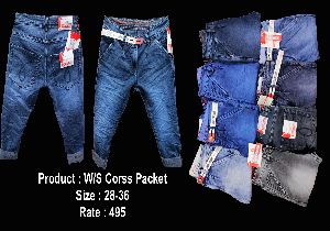 w/s cross pocket casual jeans