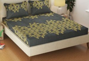 Elastic Bedsheet for Double Bed Queen Size