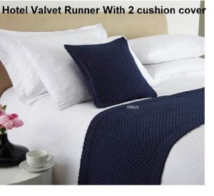 Hotel Double Bed Runner Printed / Plane