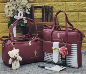 Duffle with teddy ladies purse