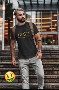 Gucci round neck tee shirt