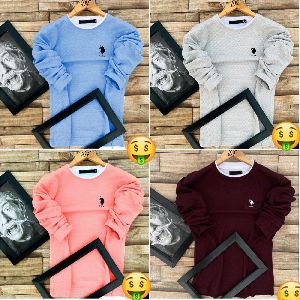 Mens wear round neck t shirt (4pc combo)