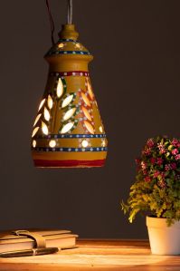 handbiuld terracotta celling lamp-shades manufacturer