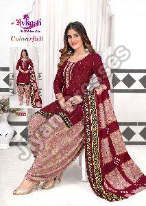 4006 Colorful Patiala Salwar Suit