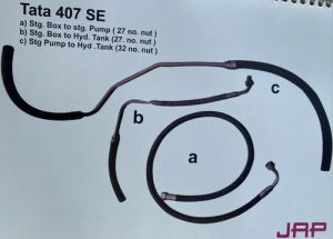 Tata 407 Power Steering Hose Pipe