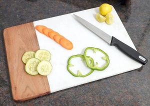 Wooden & Marble Chopping Board