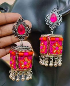 Beaded Jhumka