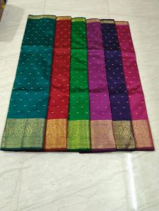 Banarasi chunri booti Silk