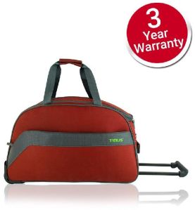 Timus Bolt 55 cm/ 20 inch Rust 2 Wheel Duffle Trolley Travel Bag