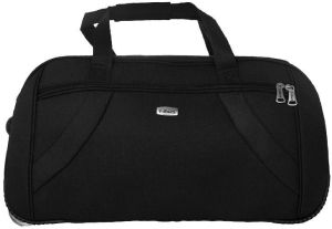 Timus Club Mumbai 65 CM/24 inch Check-in Black 2 Wheel Duffel Trolley Travel Bag/Best Waterproof Duf