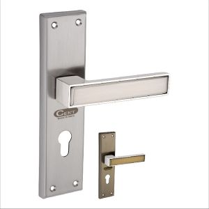 CSZM-015 Mortice Pair ( Steel plate+Zinc handle )