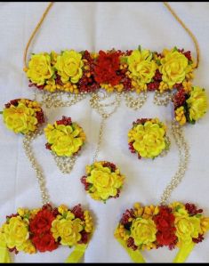 Flower Jewellery Set