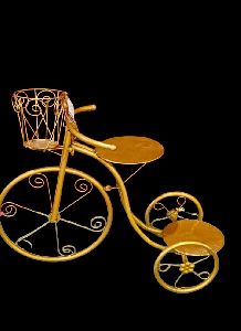 decorative Golden Color cycle flower/cake stand