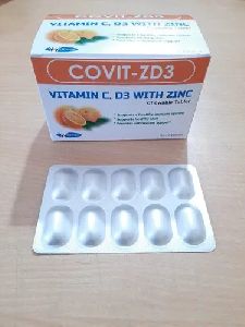 Vitamin 500mg Zinc 5mg D3 400 IU Chewable Tablets