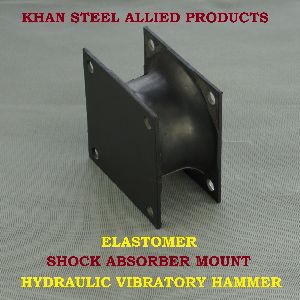 Elastomer hydraulic vibratory hammer