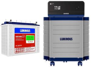 luminous ups + Luminous Battery+ Trolly