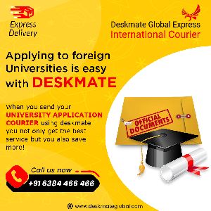 international university application courier services