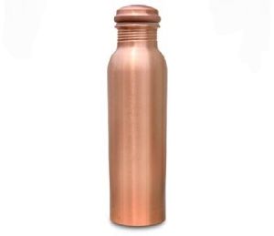 Copper Jointless Plain Water Bottle