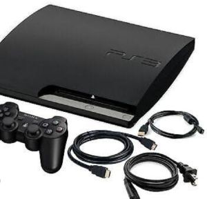 Slim ps3 500GB with 30 games loaded with all new acceseries