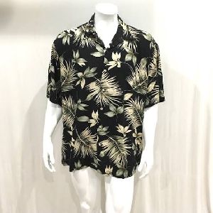 Half sleeve printed beach shirts