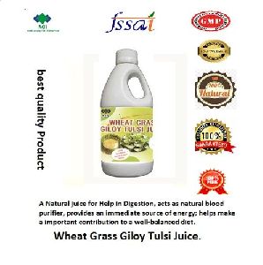 Wheat Grass Giloy Tulsi Juice