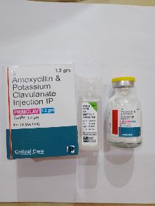 Amoxycillin 1000mg & Potassiu Clavulanate 200mg injecion