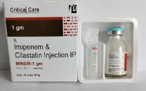 Imipenem 500mg + Cilastatin Sodium 500mg Injection