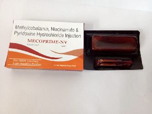 Methylcobalamin 100mcg+niacinamide 100mg+Pyridoxin hydrochloride 100mg injection