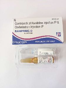 Ondansetron 2mg + Ranitidine 25mg Injection