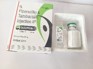 Pipercillin 4000mg + Tazobactm 500mg Injection