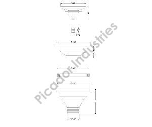 4 Inch Budget Sink Strainer