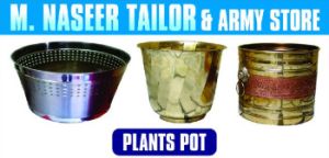 Plant Pots Brass