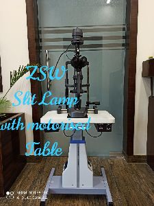 Slit Lamp with Motorised Table