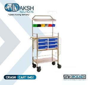 Uniq-4501 Crash Cart Trolley