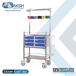 Uniq-4503 Crash Cart Trolley