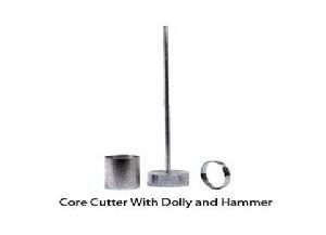 CORE CUTTER DOLLY WITH RAMMER