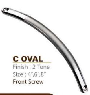 C Oval Stainless Steel Cabinet Rod Handle