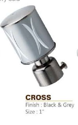 Cross Aluminum Curtain Bracket