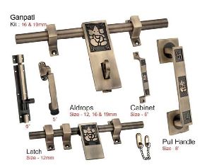 Ganpati Brass Door Kit