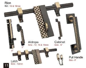 Rion Brass Door Kit